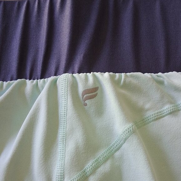 Fabletics Gray & Mint Green Women's Workout Set Size M - Picture 5 of 13